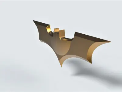 Batarang from the movie Dark Knight 3D print model