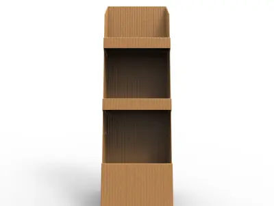 Point of Sale Cardboard Display Stand Texture