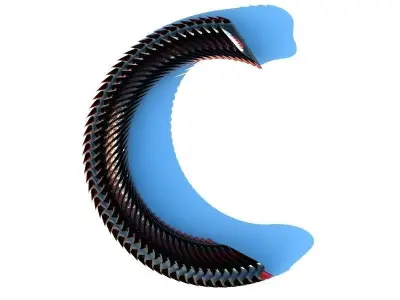 Gate parametric  3D model