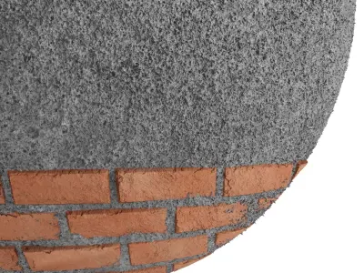 Cement Materials 6 - By 3 color Pbr By Sbsar 4k Texture