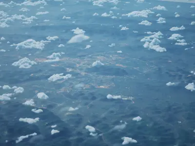 Chongzuo China City Landscape 3D Model 3D model