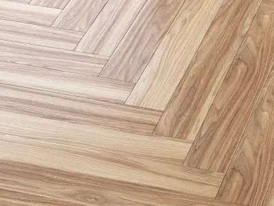 PARQUET 2 herringbone wood flooring 3D model