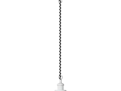 Lang chandelier black 3D model