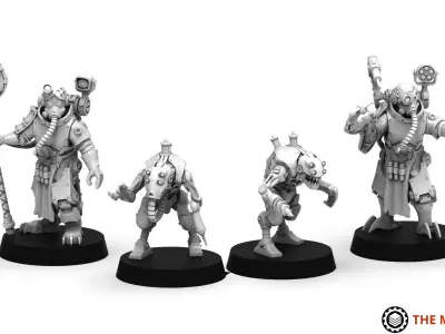 Ironblood - Genomancer and Biothecarian 3D print model