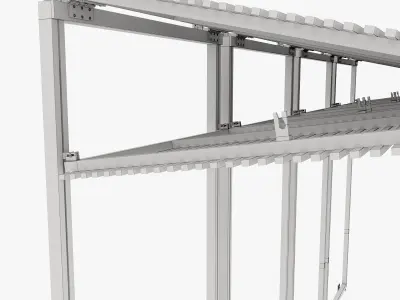 Shutters awnings and 3D model