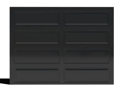 Garage Door 02 3D model