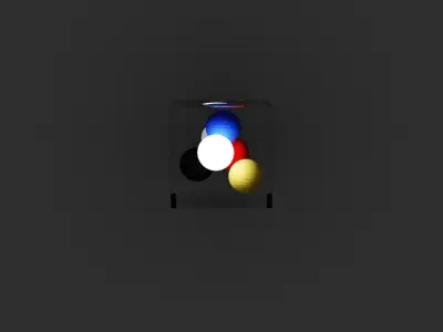 Box Of Balls 3D model