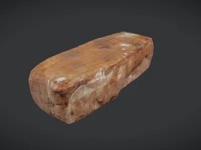 Brick 2 Low-poly 3D model