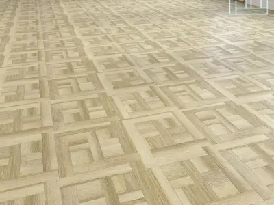 Parquet - Laminate - Wooden floor Low-poly 3D model 42