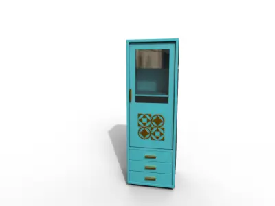 Modern Furniture 3D Model Low-poly 3D model 20