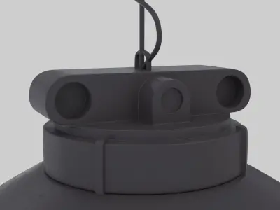 Industrial Hanging Light  3D model