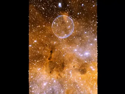 Soap Bubble Nebula 3D model