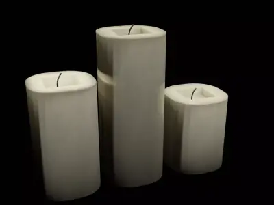Candels Basic Free low-poly 3D model