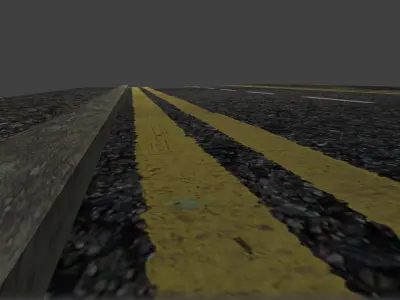 High detail Road 3D model