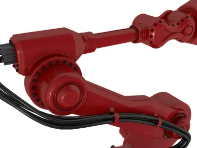 Industrial Robot Arm 3D model