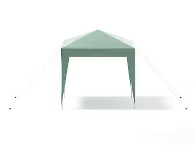 Green Garden Pavilion 3D Model 3D model