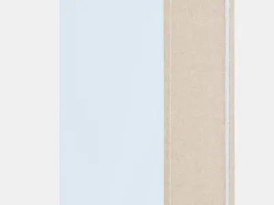 METOD Base cabinet frame 4 Low-poly 3D model