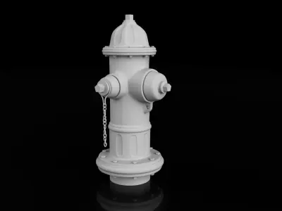Fire Hydrant 3D model