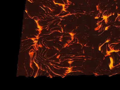 Lava Area 3D model