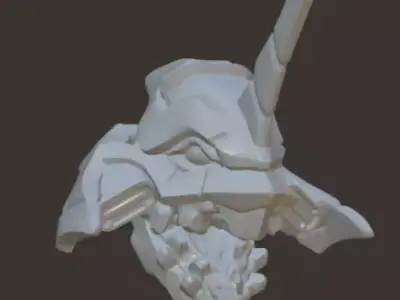 eva 01 cut up 3D print model