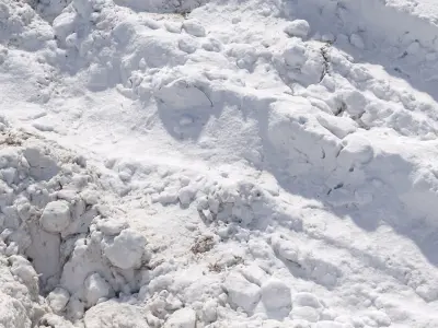 Hole in the snow 3D model