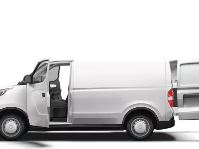 Maxus eDeliver3 SWB HQ Interior 2026 3D model