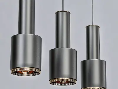 Jacksons Three Ceiling Lamps 3D model purchase