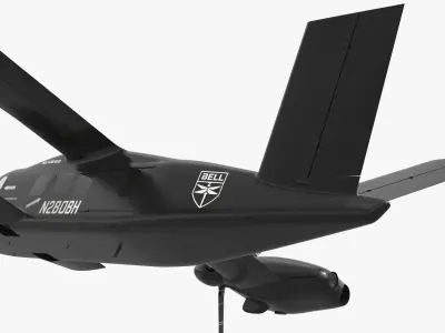  Vertical Lift Combat Vehicle Bell V-280 Valor Simplified 