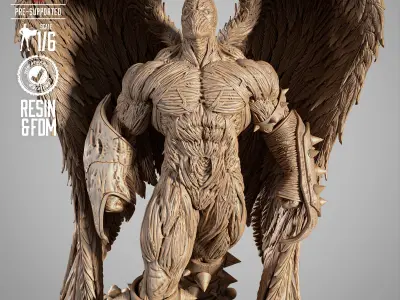B3DSERK Angel Spawn Sculpture 3D print model