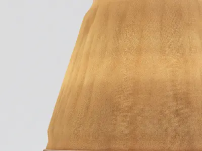 Wave glass Table lamp 3D model