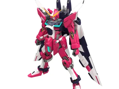 Gundam MG ZGMF-X19A Infinite Justice 3D model