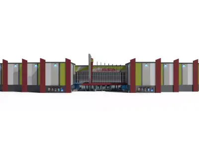 Harkins Movie Theater 3D model