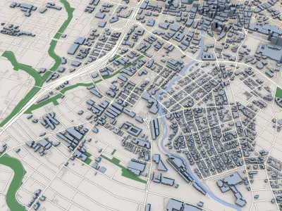 San Antonio City Texas United States 3D model