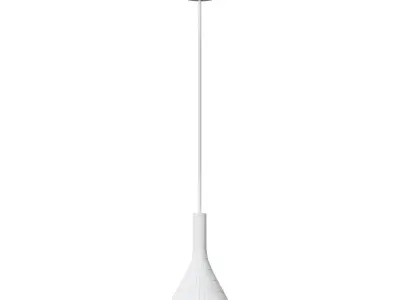 Pam Led White Suspension 3D model