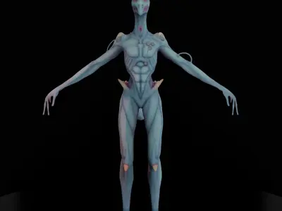 Extraterrestrial - Novamorph 3D model