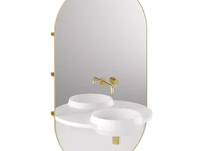 Arco - vanity unit by ext 3D model