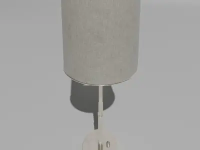 Retro Office Desk Lamp 3D model