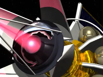 Laser Spacecraft 3D model