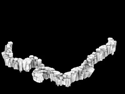 Southern Suburbs - Stone Mountain 03 3D model