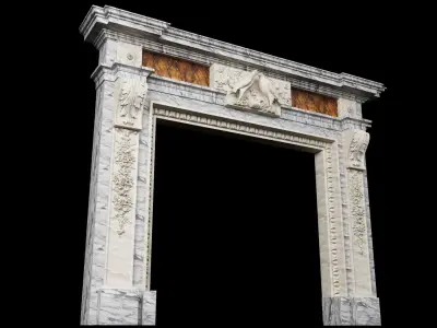 Eighteenth Century Fireplace 3D model