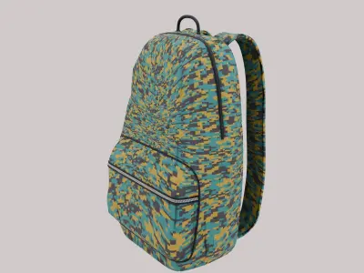 Urban Backpack Free 3D model