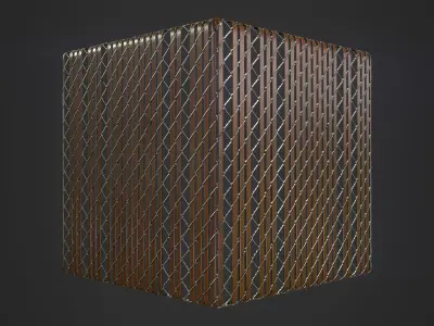Chain Link Fence Texture