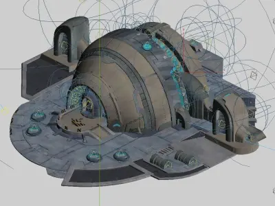 Hyperspace Laboratory 03 3D model