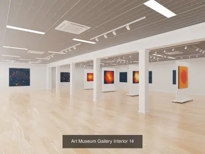 Art Museum Gallery Interiors - Pack 2