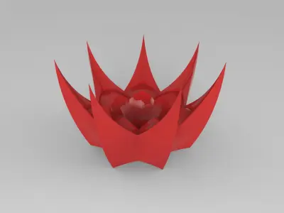 candle holder  Free 3D print model