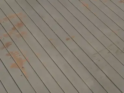 Painted Wood Planks Clean PBR Texture Texture