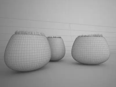 Illuminated Planter 2 3D model