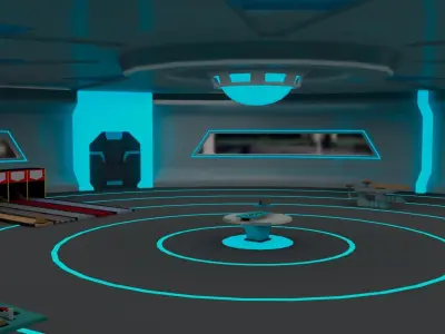 Fraction Lab Low-poly 3D model