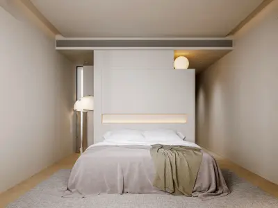 apartment interior scenes     3D model 10