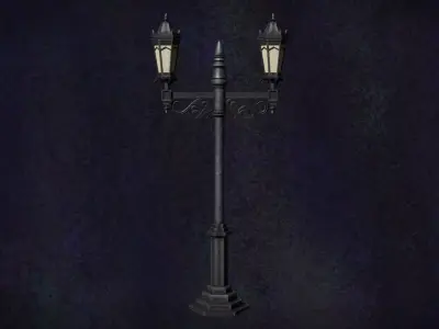 Lamp Street Series LumixLu N4 3D model